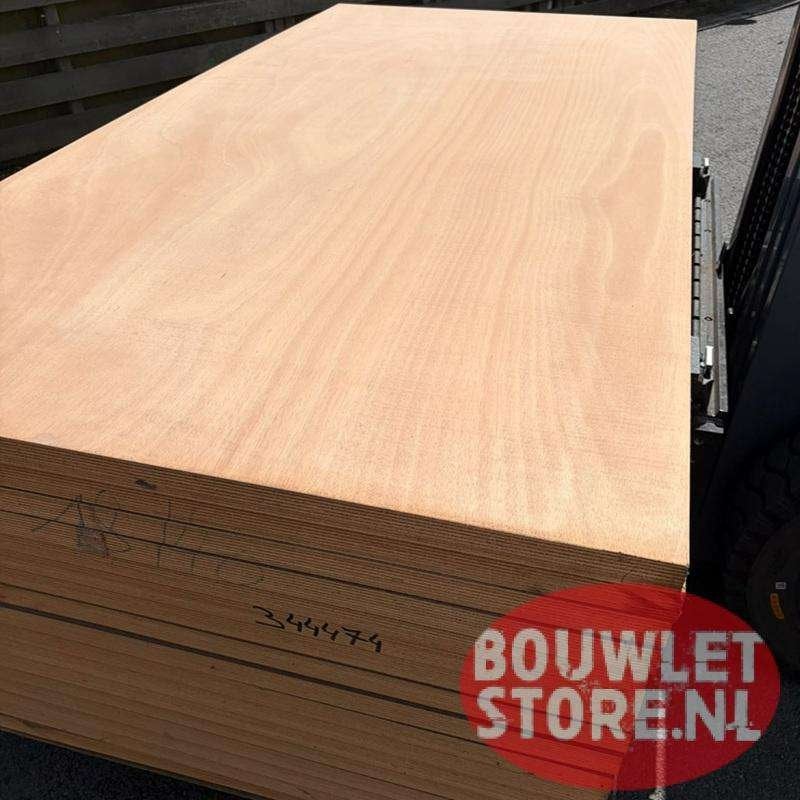 Multiplex 40 mm | Okoumé houten multiplex platen | werkbank, Niet ingevuld, Multiplex, 20 tot 50 mm, Niet ingevuld