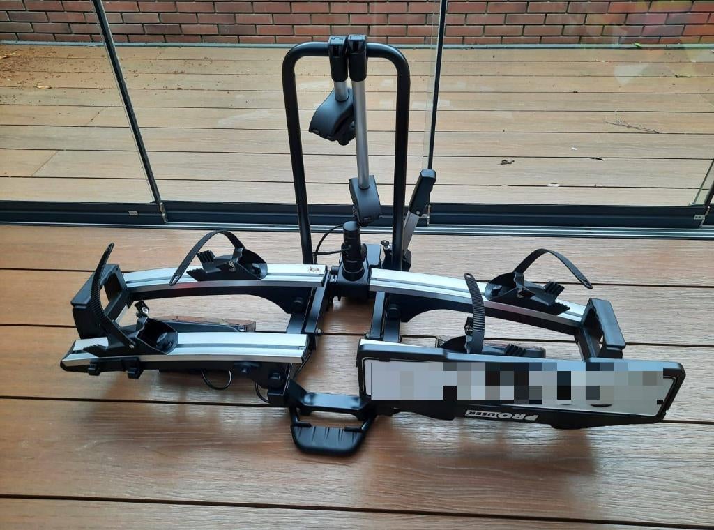 Pro User Diamant SG2 fietsendrager + tas en oprijgoot, Auto diversen, Fietsendragers, Ophalen, Zo goed als nieuw, 2 fietsen, Trekhaakdrager