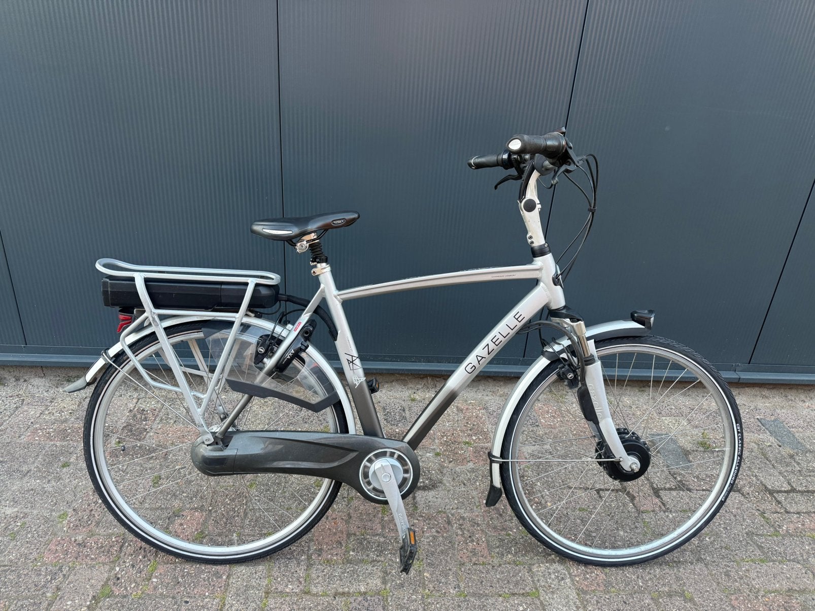 Elektrische Gazelle C8 Heren, 55 tot 59 cm, Ophalen, Zo goed als nieuw, Gazelle