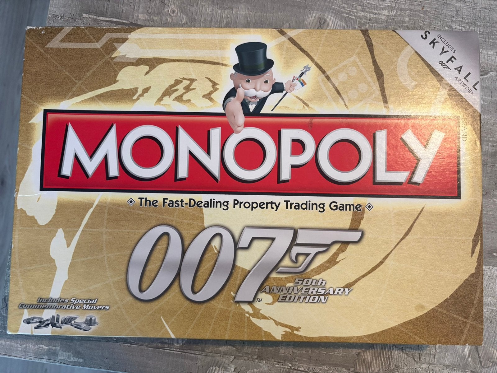 James Bond 007 monopoly 50th anniversary limited editie, Ophalen of Verzenden, Zo goed als nieuw