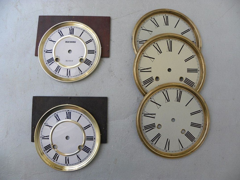 Wijzerplaten, cijferringen, glasdeksels serie 35, Ophalen of Verzenden