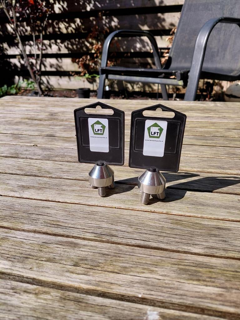 Tripod adapter karper vissen RVS - Nieuw (2 stuks), Ophalen of Verzenden, Nieuw, Overige typen
