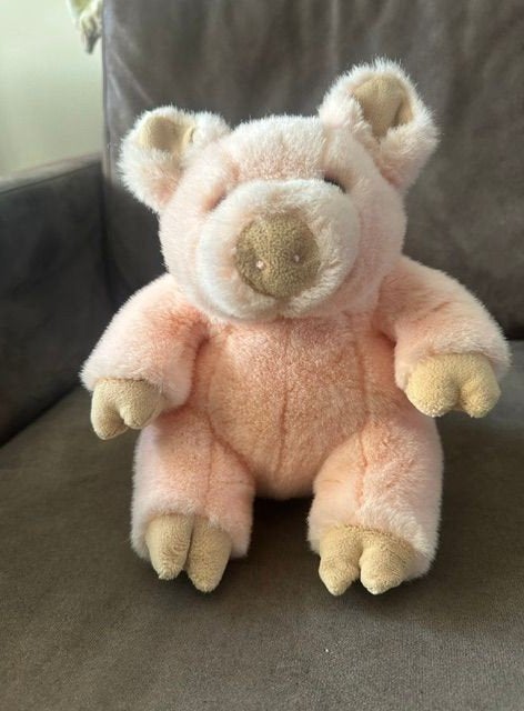 Vintage 1993 Sweet Peachy Pink Pig, Ophalen of Verzenden, Zo goed als nieuw, Overige typen, Met label
