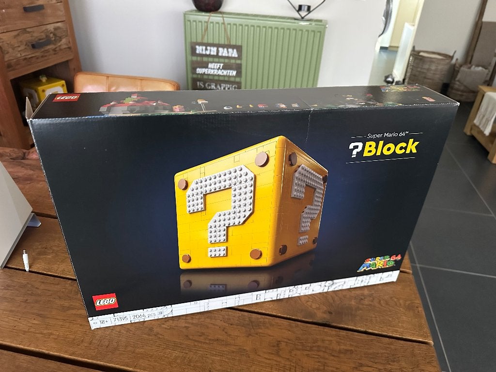 Lego Super Mario ? Block 71395, Ophalen of Verzenden, Zo goed als nieuw, Lego