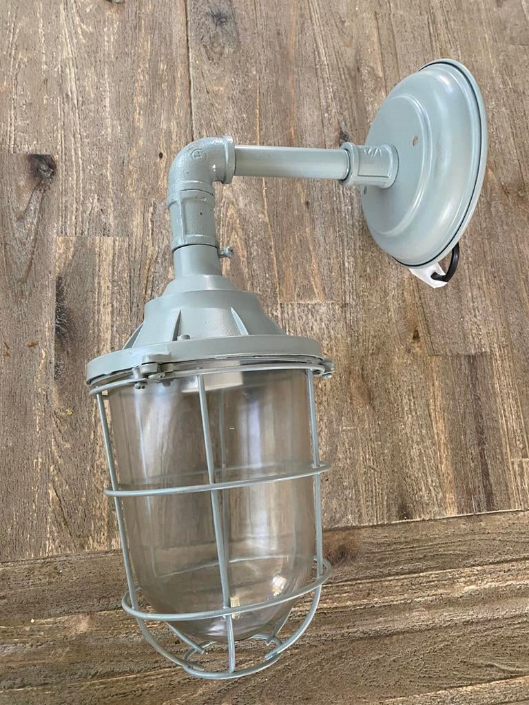 Bully bunker lamp metaal wandmodel, Ophalen of Verzenden, Gebruikt, Metaal