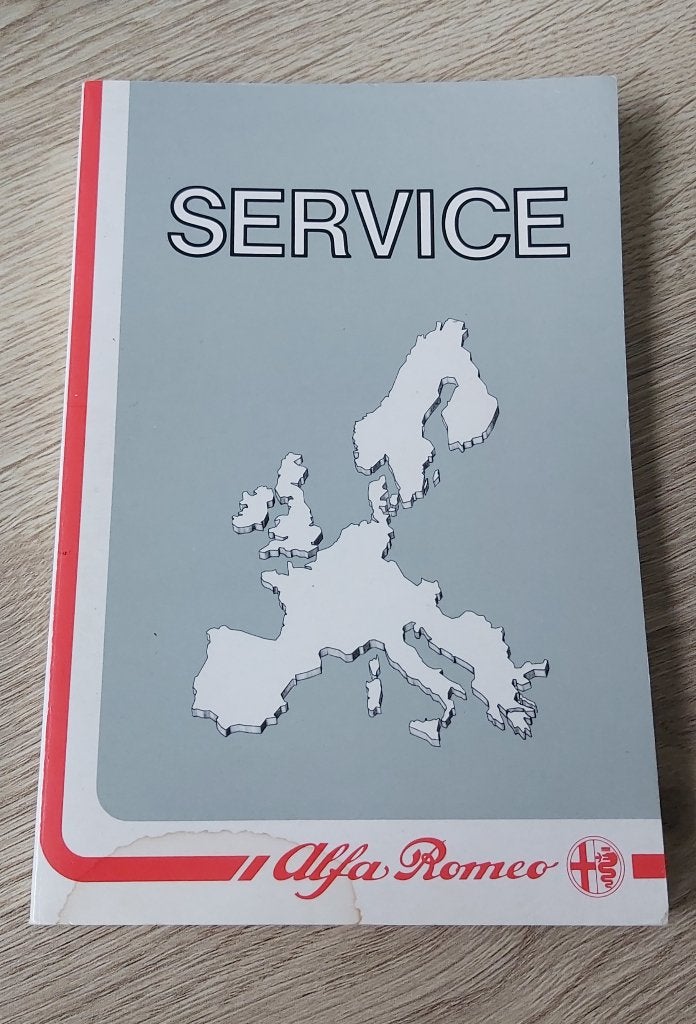 Origineel Alfa Romeo Service/Assistentiegids (09/1987)., Ophalen of Verzenden