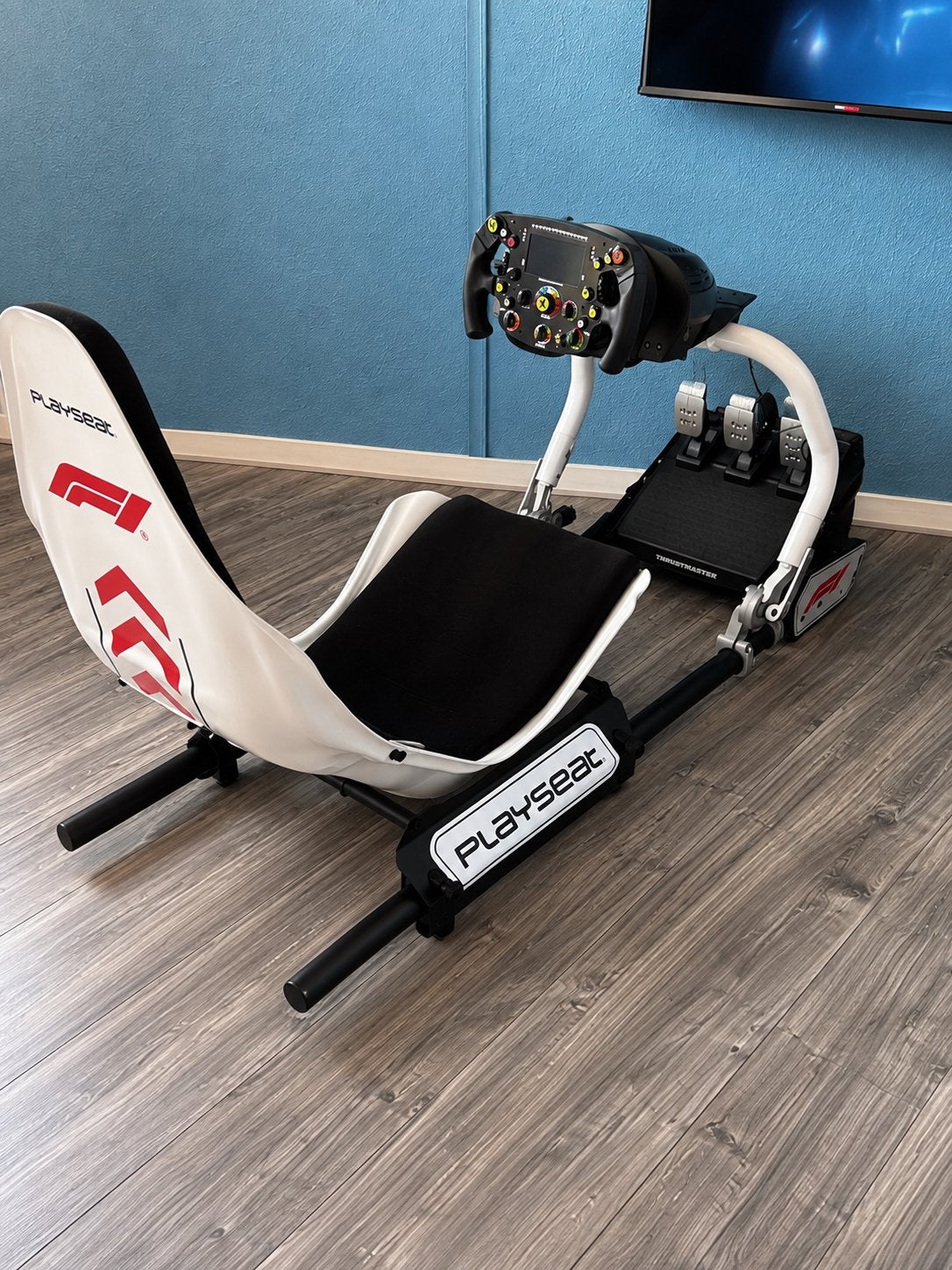 Playseat F1 Thrustmaster met pedalen, Ophalen, Overige merken, Zo goed als nieuw