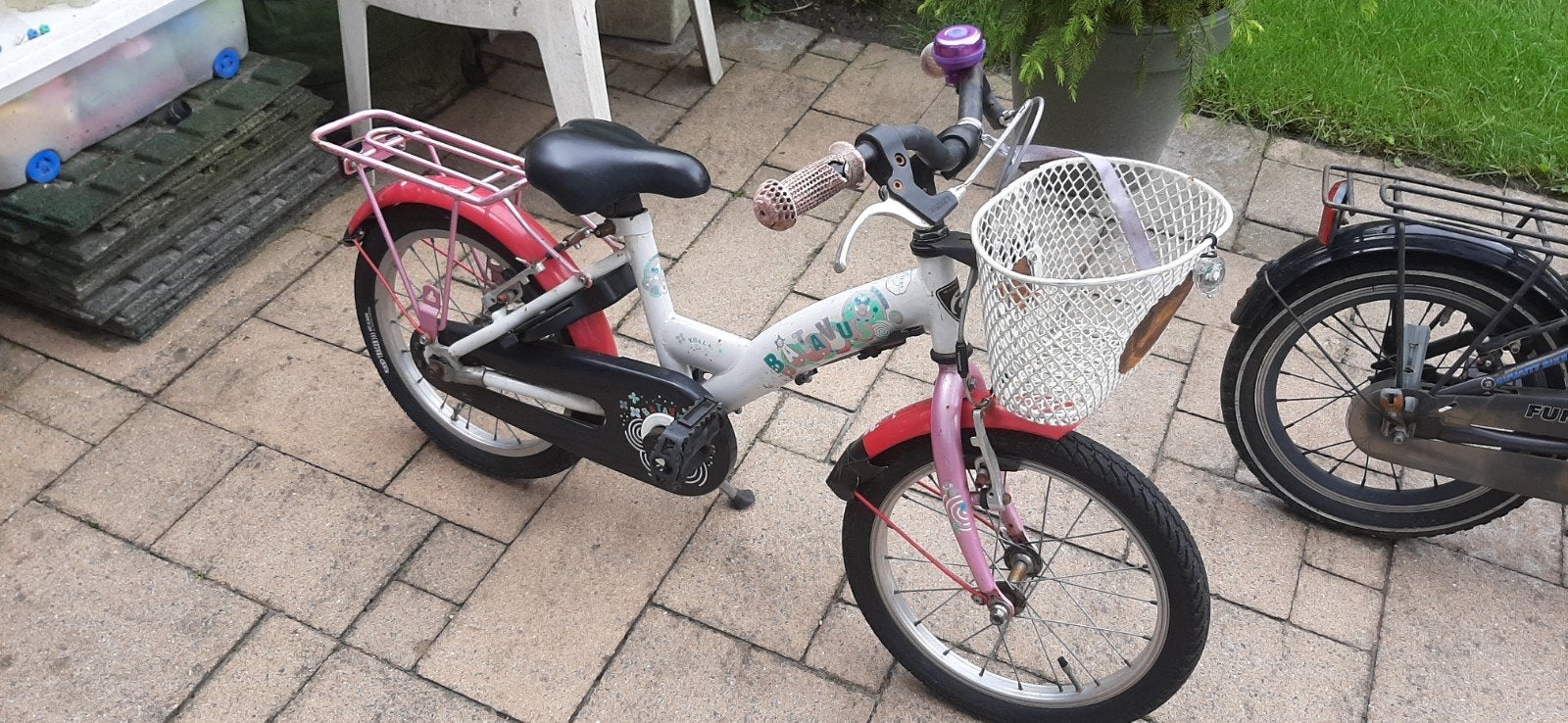 Batavus Kinderfiets 16 inch met mandje, Ophalen, Gebruikt, 16 tot 20 inch, Batavus