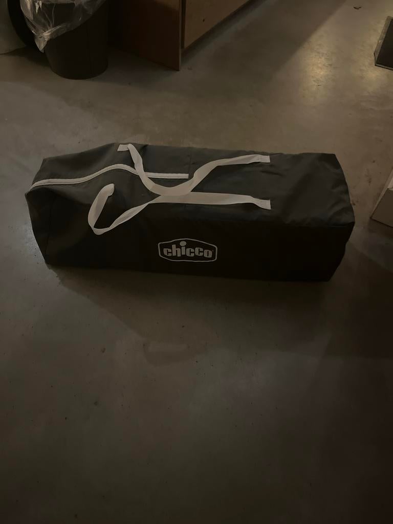 Chicco campingbedje grijs (als nieuw), Kinderen en Baby's, Ophalen of Verzenden, Zo goed als nieuw, Minder dan 140 cm, 70 tot 85 cm