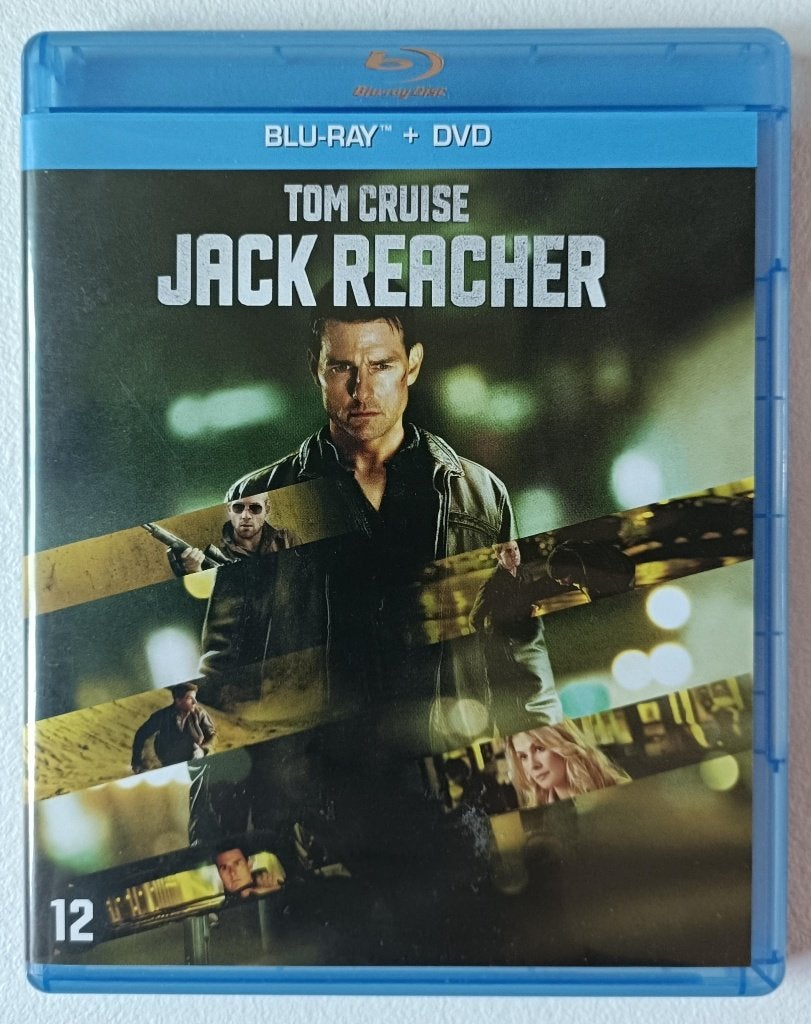 Jack Reacher blu-ray/DVD (met NL ondertitels) € 4,00, Film, Spaans, Actie, Ophalen of Verzenden
