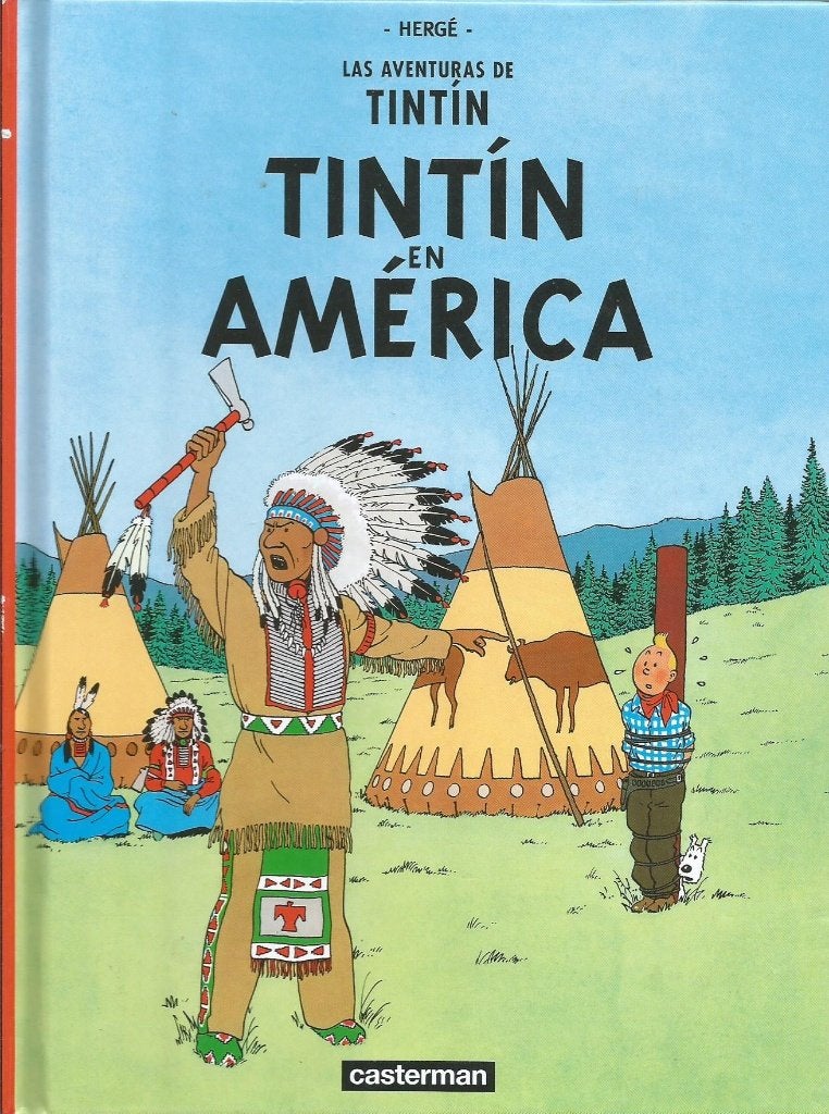 Las aventuras de tintin Tintin en America	Herge			2001, Eén stripboek, Ophalen of Verzenden, Herge