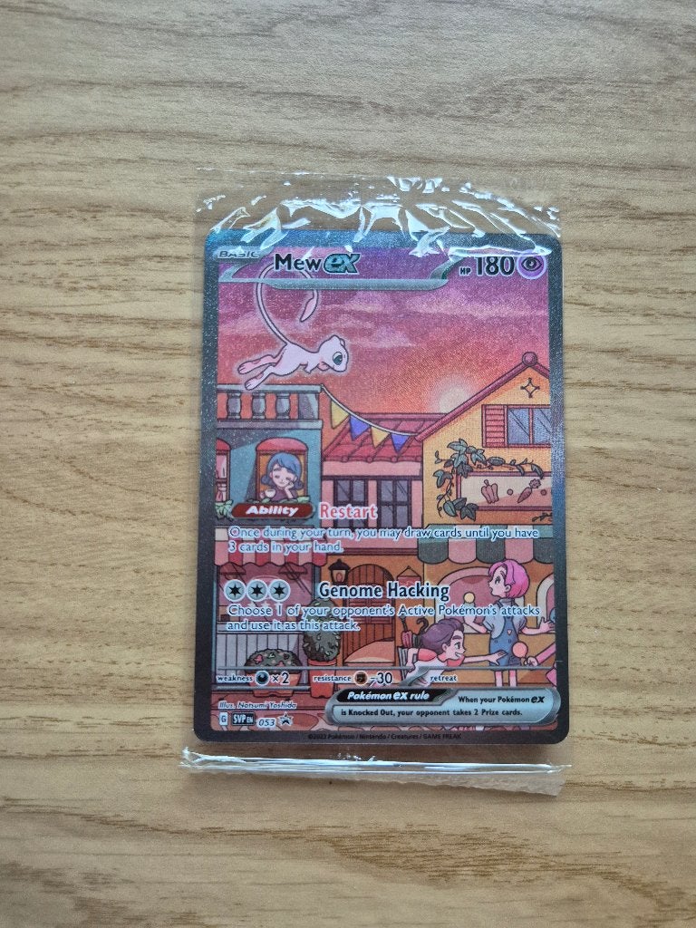 Mew promo 053 sealed 151, Ophalen, Zo goed als nieuw, Losse kaart