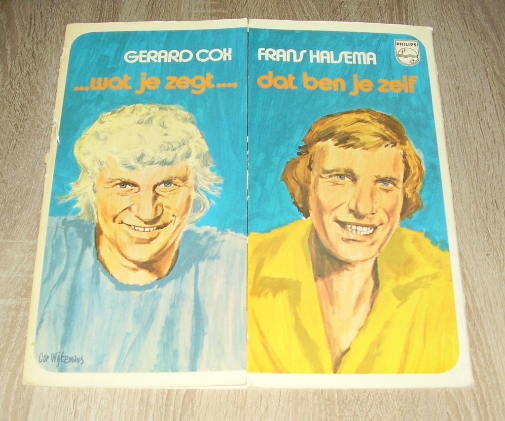 LP - Gerard Cox & Frans Halsema - Wat Je Zegt, LP, Gebruikt, Pop, Ophalen of Verzenden