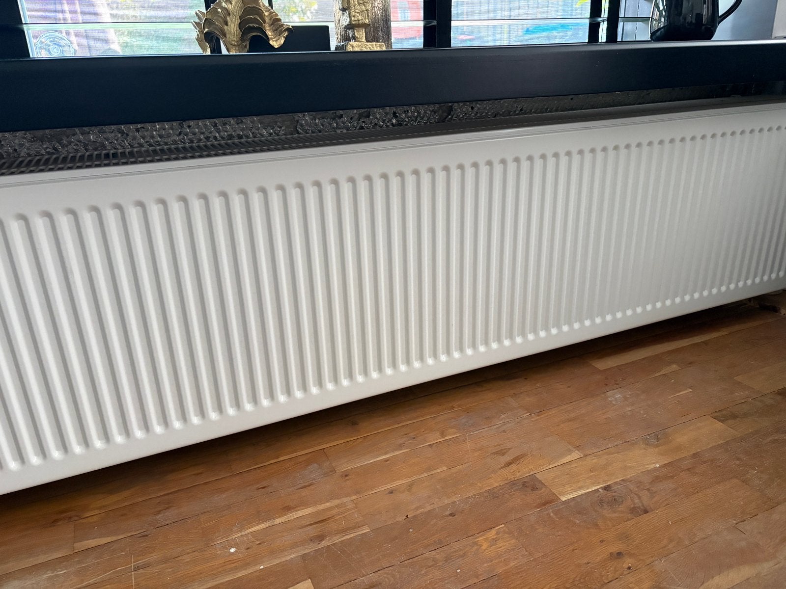 Radiator t33 40x200cm 4100 watt, Ophalen, 30 tot 80 cm, Radiator, 150 cm of meer
