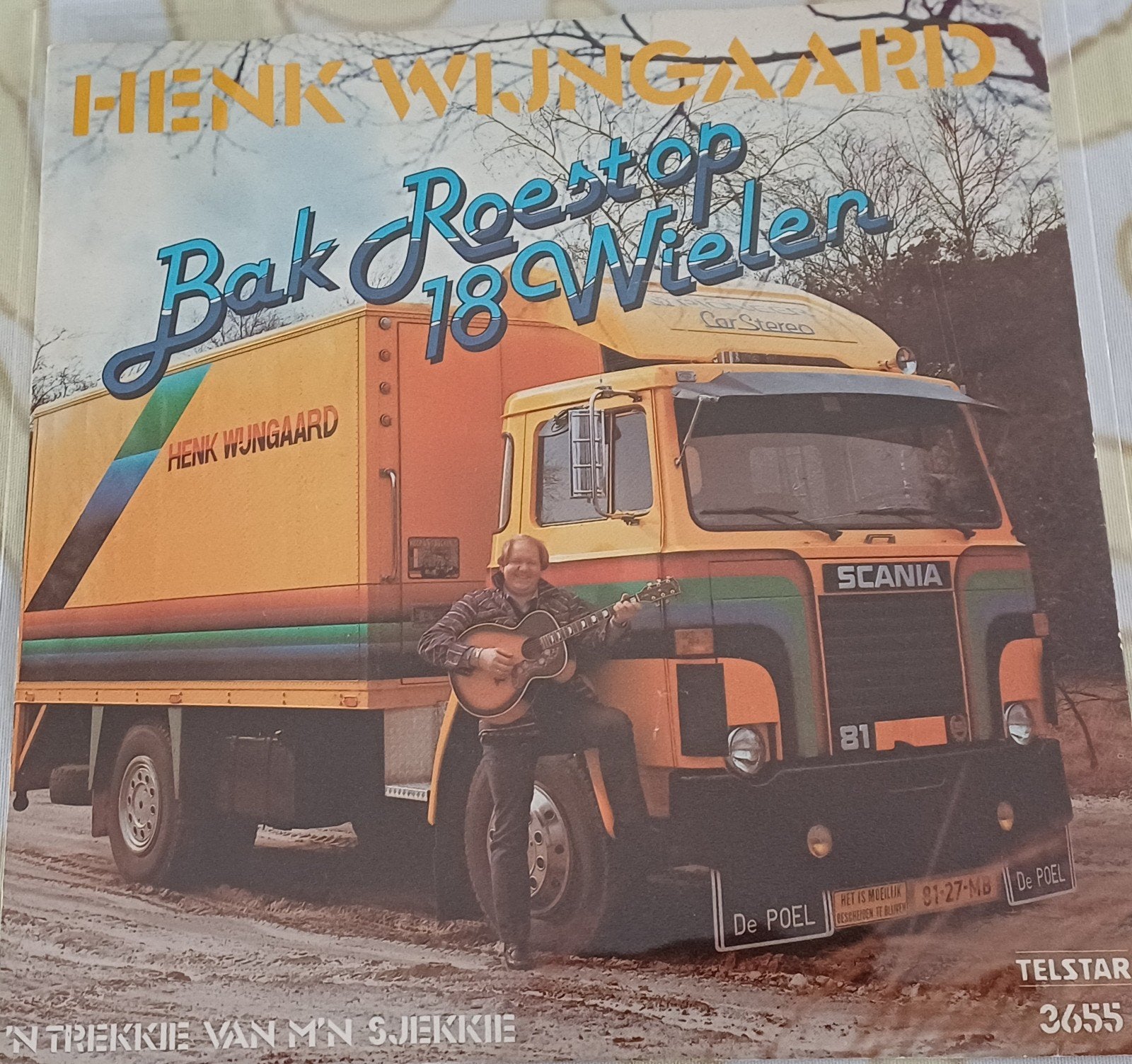 Henk Wijngaard.   Bak Roest Op 18 Wielen., Ophalen of Verzenden, Zo goed als nieuw, Overige formaten, Levenslied of Smartlap