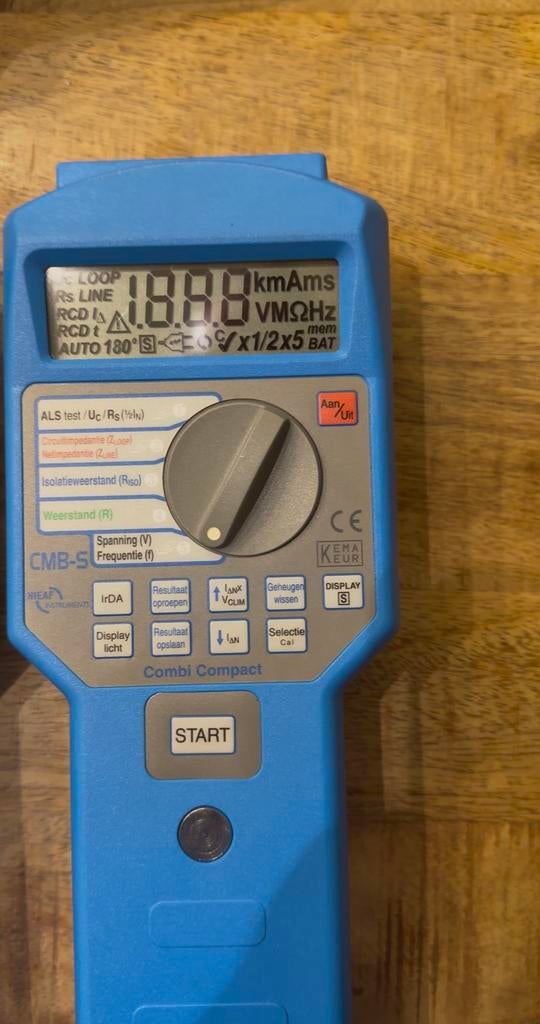 Nieaf-Smitt CMB-S installatietester – zeldzaam – ongebruikt, Doe-het-zelf en Verbouw, Meetapparatuur, Ophalen of Verzenden, Nieuw