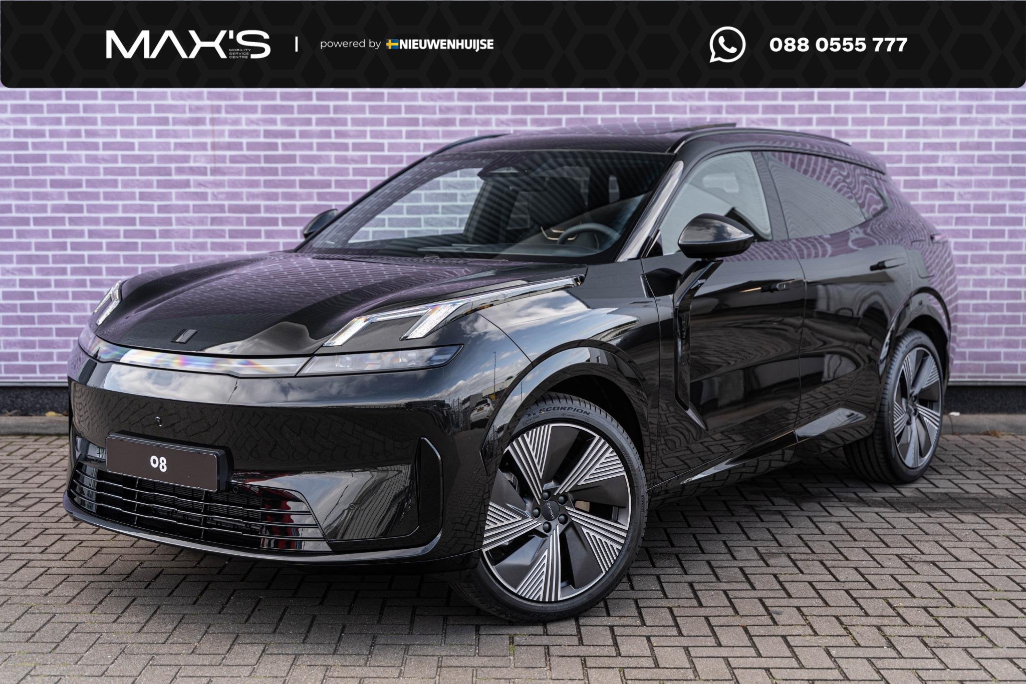 Lynk & Co 08 1.5 Plug-in Hybrid More | PHEV | Matrix LED Kop, Auto's, Dealer onderhouden, Gebruikt, 4 cilinders, 2087 kg