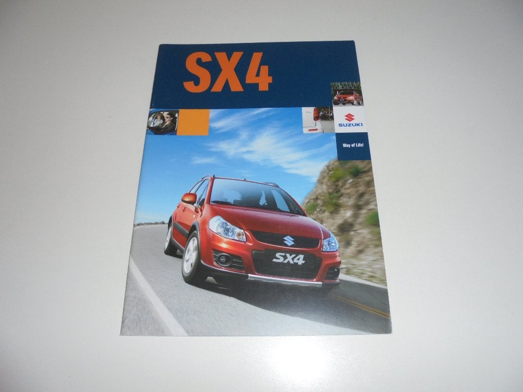 brochure Suzuki SX4  2010, Ophalen of Verzenden, Nieuw, Overige merken