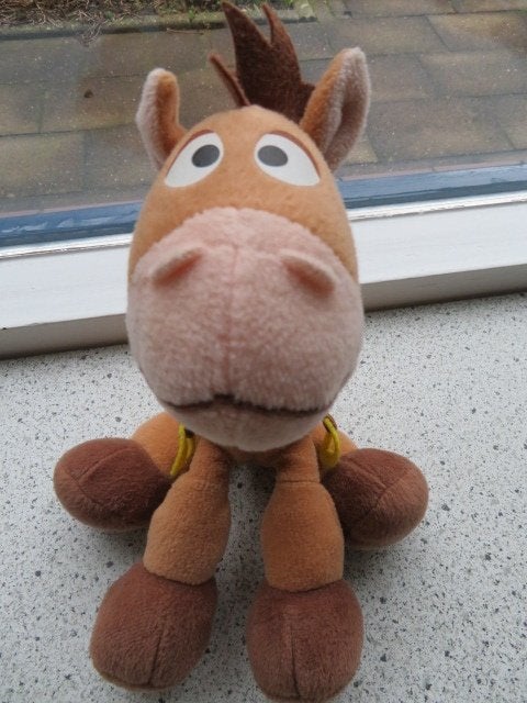 Bullebeest Bullseye van Toy Story Disney Albert Heijn, Paard, Gebruikt, Albert Heijn, Ophalen of Verzenden
