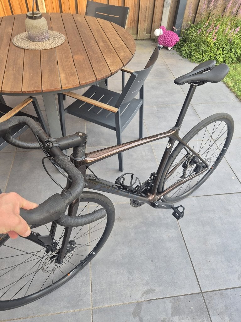 Giant TCR Advanced Disc 2 Carbon - Maat M – Shimano 105, Ophalen, 28 inch, Giant, Zo goed als nieuw