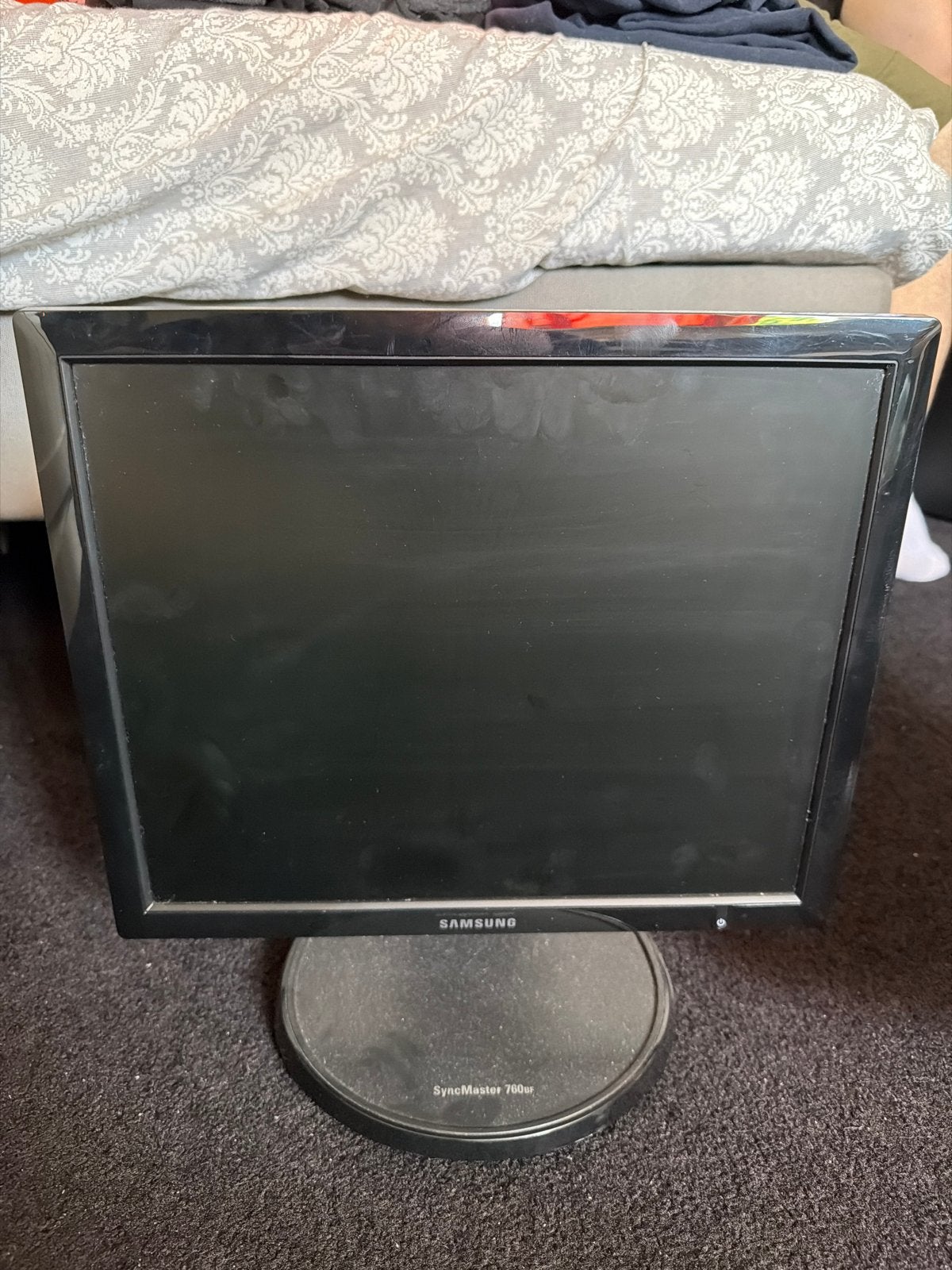 Samsung SyncMaster 760Bur Monitor, Ophalen of Verzenden, LED, 60 Hz of minder, Gebruikt