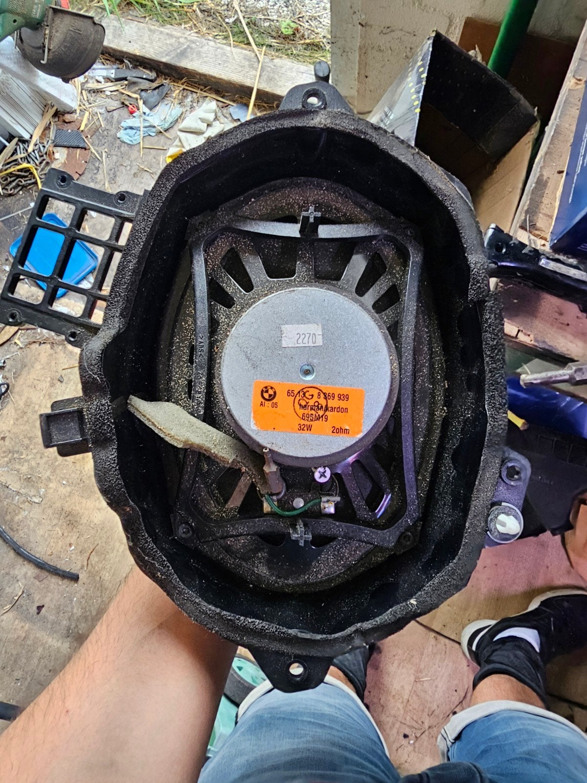 BMW E46 Harman Kardon Versterker en Stoel Speaker, Ophalen of Verzenden, Gebruikt, BMW