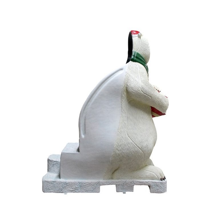 Artic bear photo-op – Polar Bear 95.90 X 62.00 X 202.10 cm, Ophalen, HorecaBeelden, Nieuw, HorecaBeelden