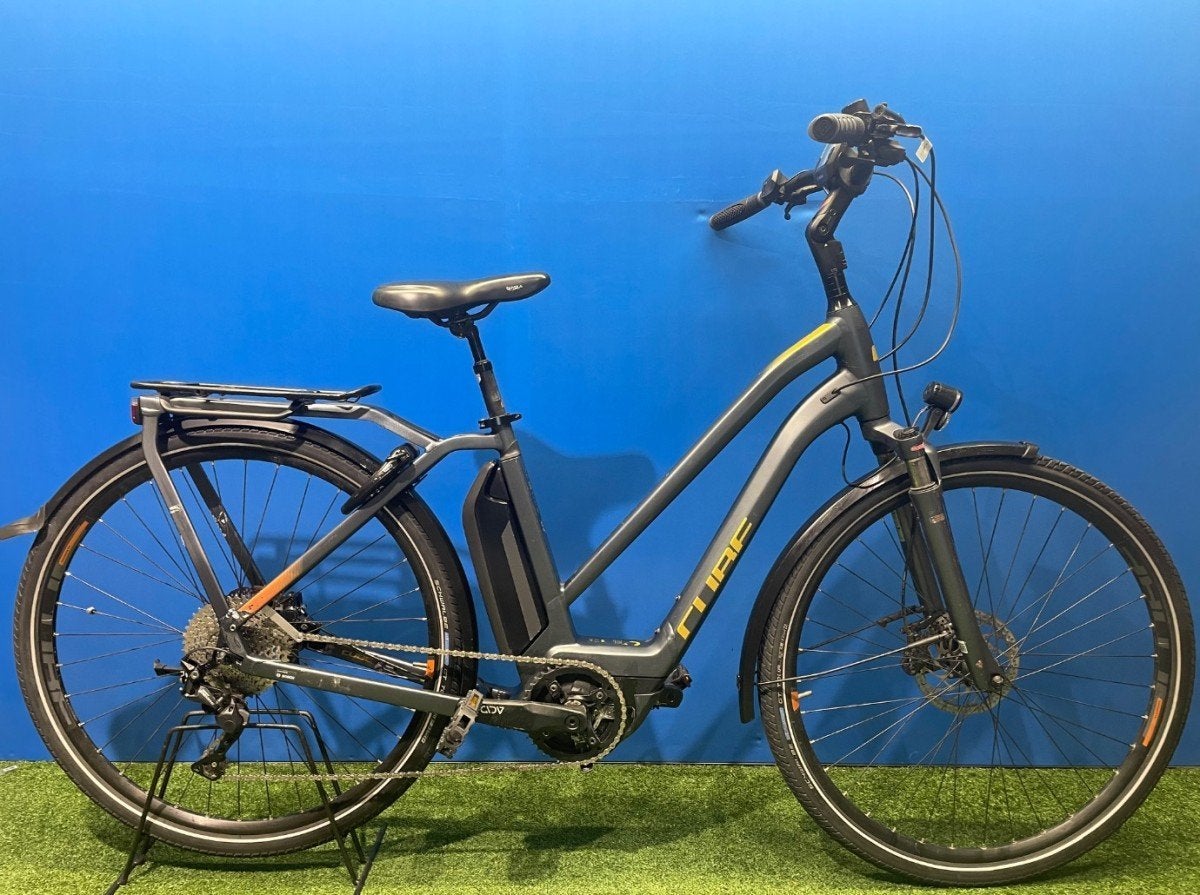 Cube Town Sport Pro 400Wh Dames grijs 50cm, Fietsen en Brommers, Ophalen, Gebruikt, -, -