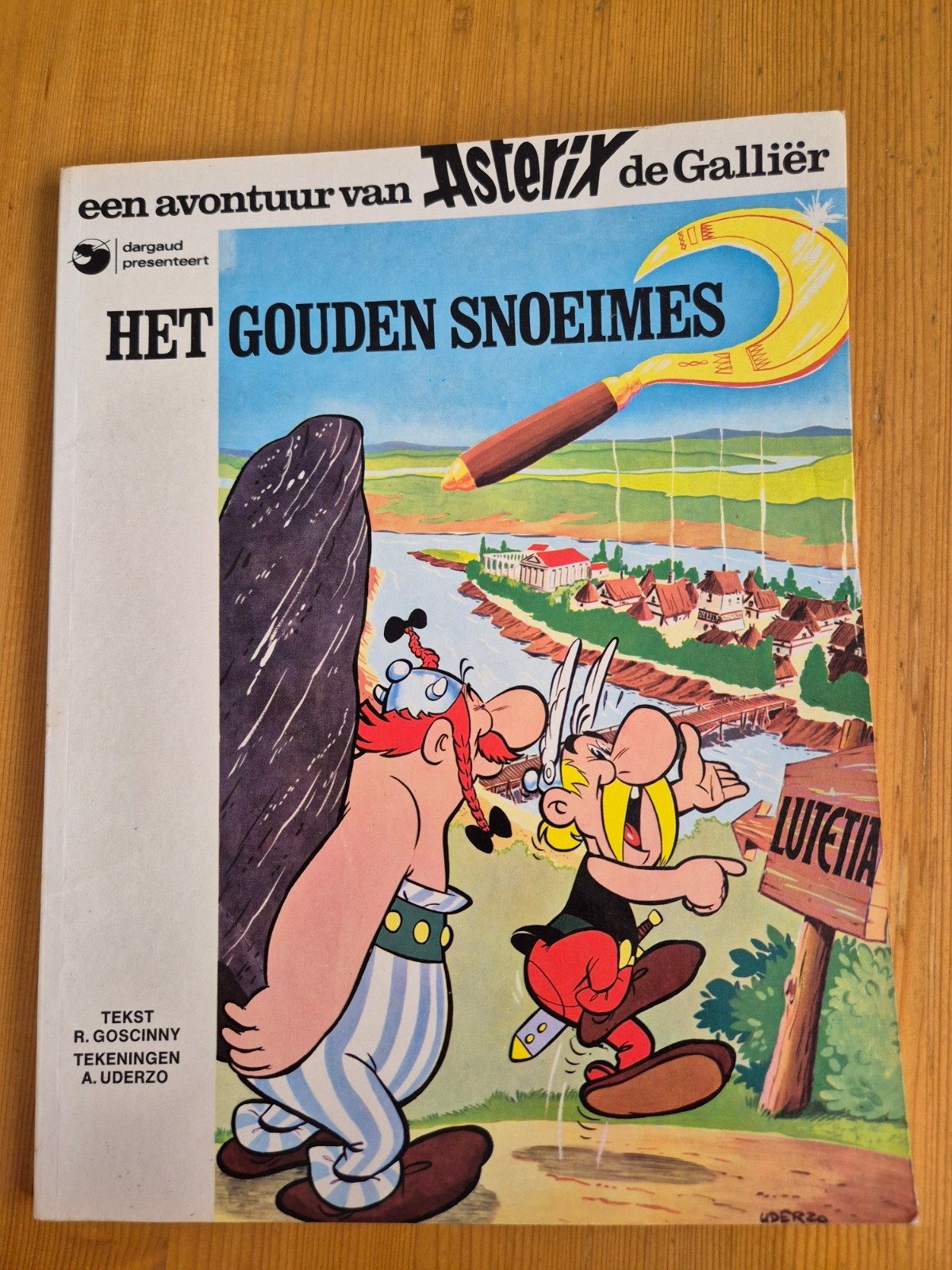 Asterix, Het gouden snoeimes, Boeken, Stripboeken, Eén stripboek, Ophalen of Verzenden, Zo goed als nieuw
