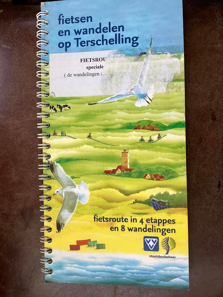 Fiets- en Wandelgids Terschelling - Staatsbosbeheer, Benelux, Gelezen, Overige merken, Fiets- of Wandelgids