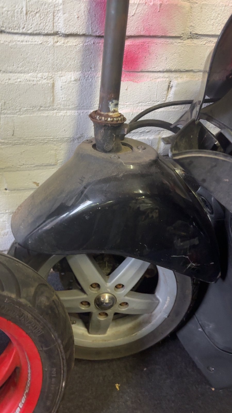 Vesp lx voorvork compleet met rem, Ophalen of Verzenden, Zo goed als nieuw, Overige typen, Vespa
