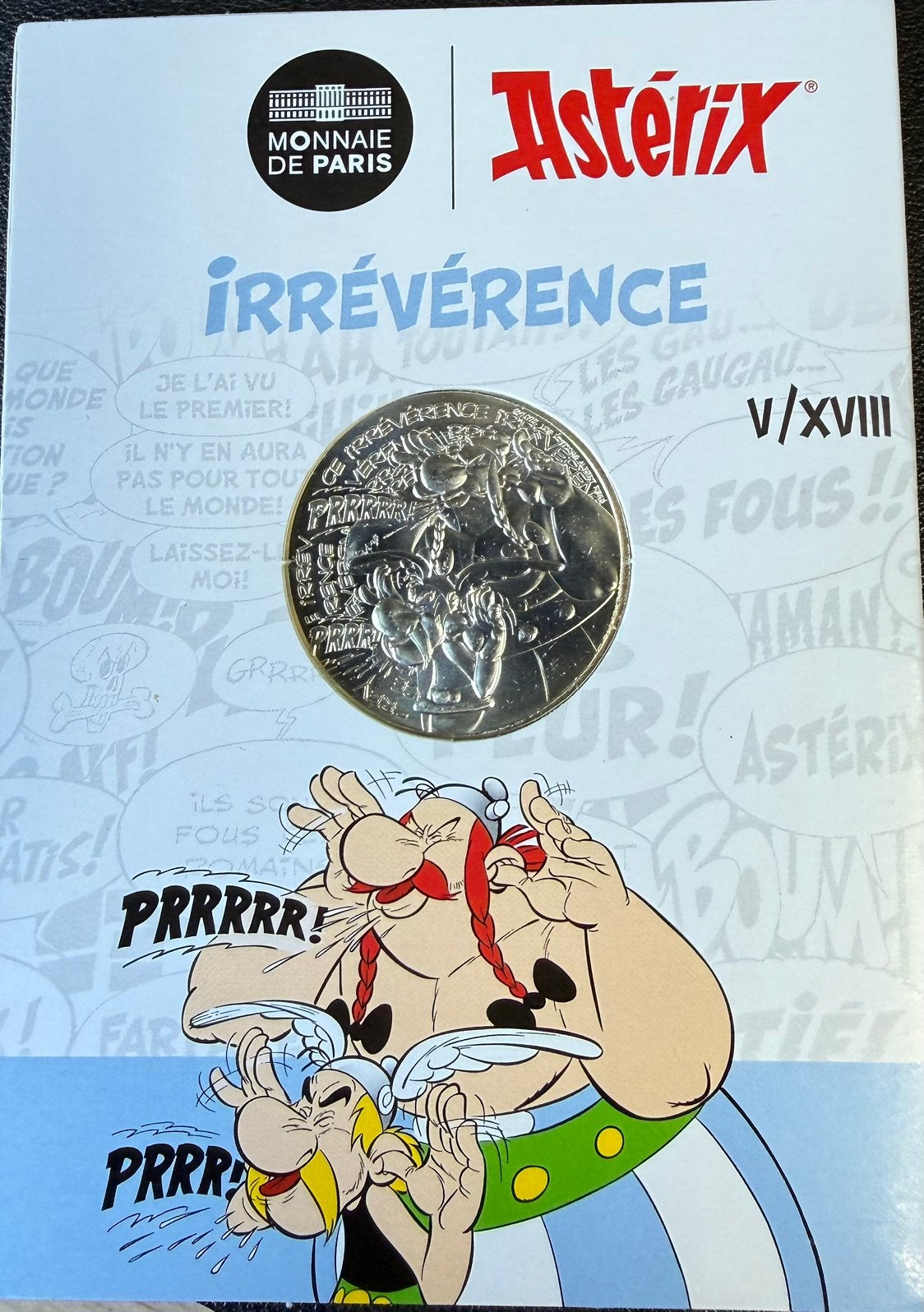 Asterix & Obelix 10€ munt, Ophalen of Verzenden, Frankrijk, Overige waardes