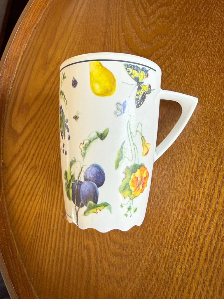 Mok met fruit- en vlinderdecoratie Mepal, Ophalen of Verzenden