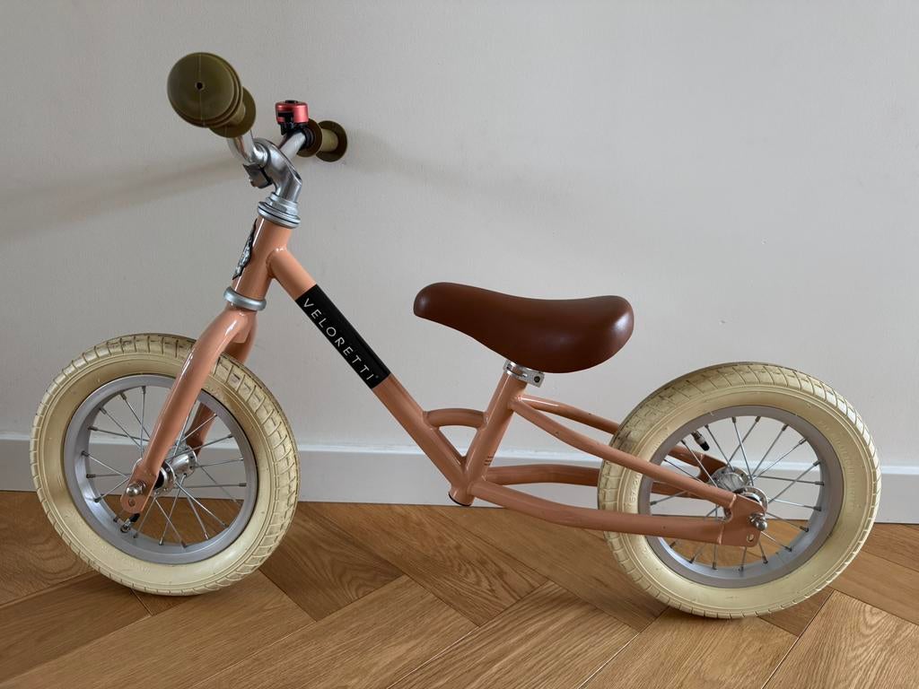 Veloretti Mini Loopfiets Blazing Salmon, Ophalen, Gebruikt, Loopfiets