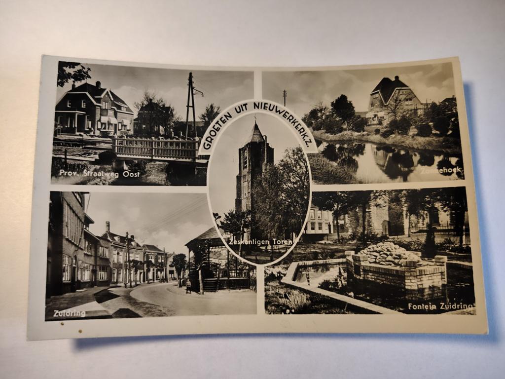 Nieuwerkerk GROETEN UIT, Verzamelen, Ansichtkaarten | Nederland, Ophalen of Verzenden