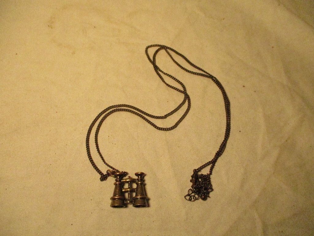 kettinghanger verrekijkertje, Ophalen of Verzenden, Nieuw, Zilver, Zilver