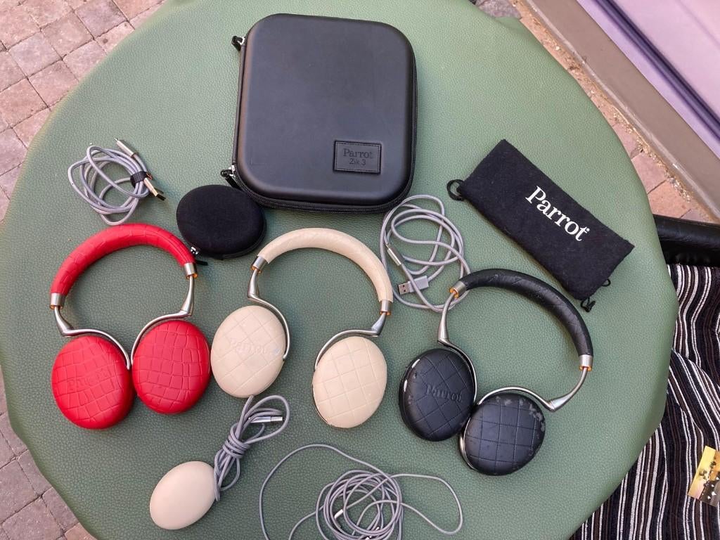 Parrot bluetooth koptelefoon Phillipe starck, Overige merken, Gebruikt, Bluetooth, Ophalen of Verzenden
