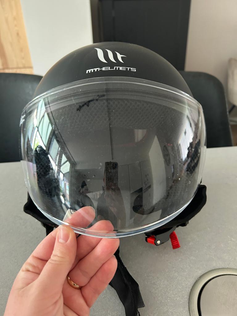 MT Helmets Street S Jethelm - Maat XS (53-54), Ophalen, Zo goed als nieuw, Extra small of kleiner