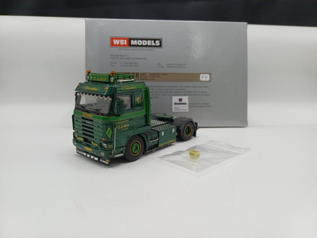 WSI Scania 143 streamline B de Wilde, Ophalen of Verzenden, Zo goed als nieuw, Bus of Vrachtwagen, Wsi