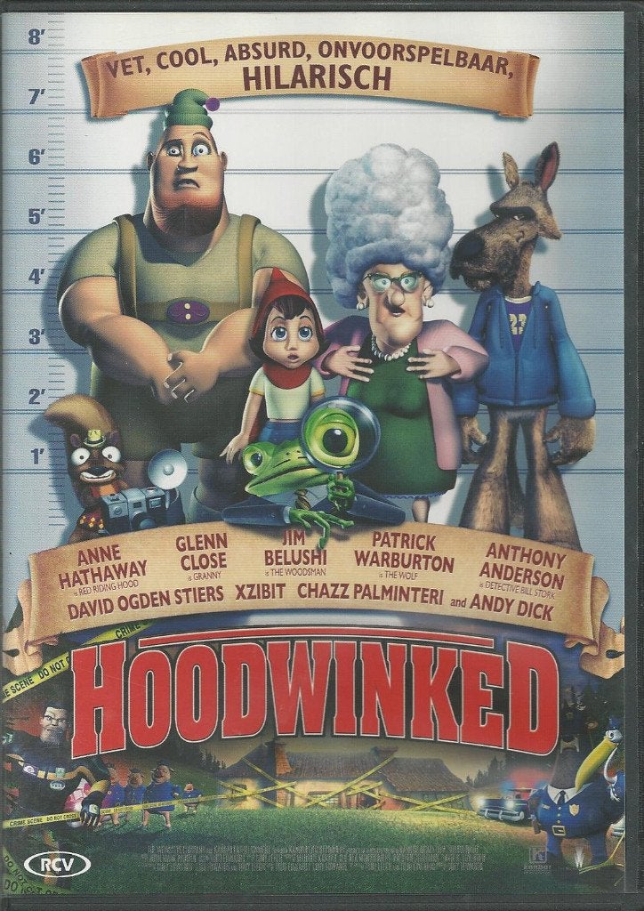 Hoodwinked, Europees, Tekenfilm, Alle leeftijden, Ophalen of Verzenden
