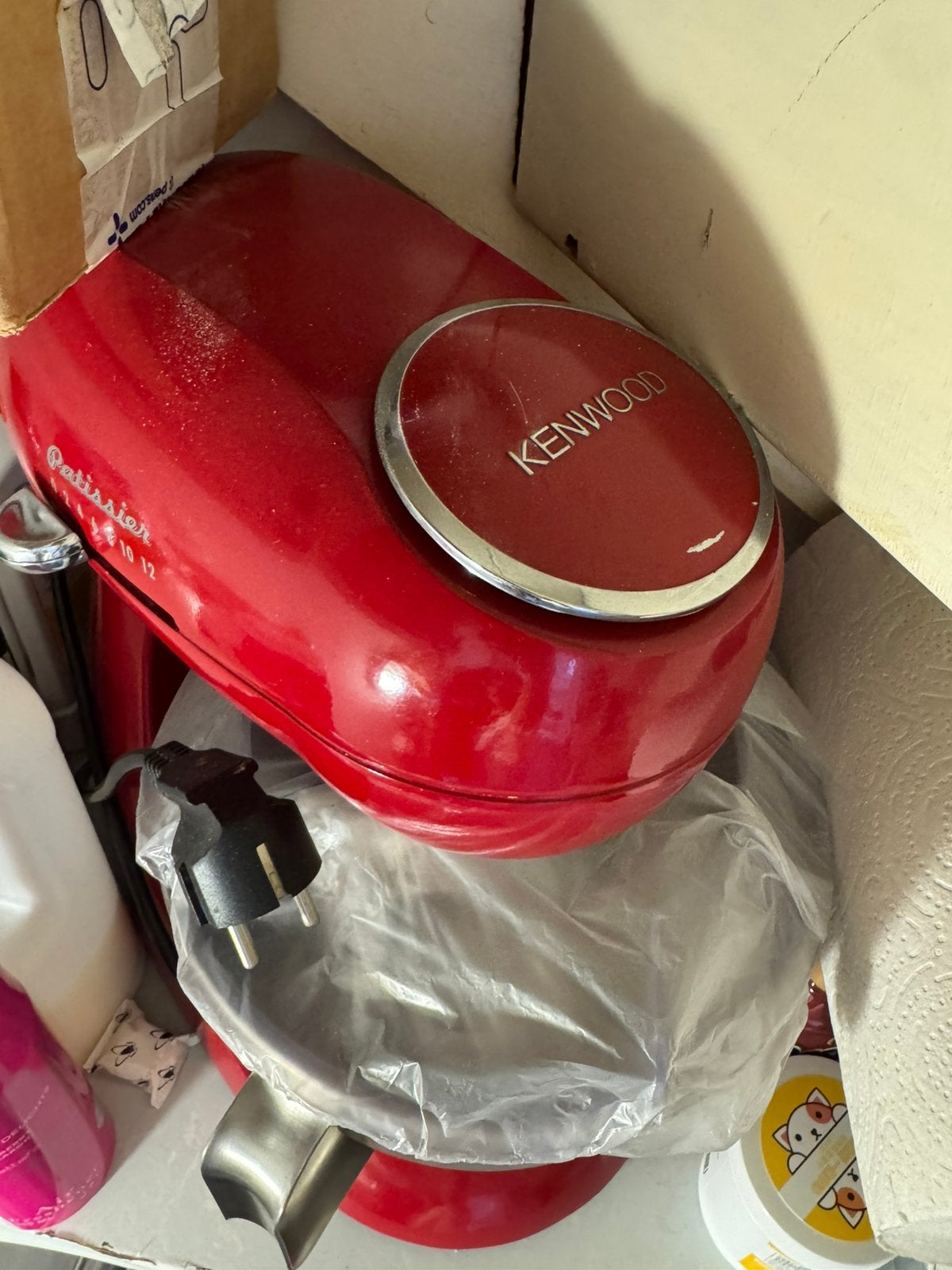 Kenwood pattisier, 2 tot 3 liter, Ophalen of Verzenden, Zo goed als nieuw, 3 snelheden of meer