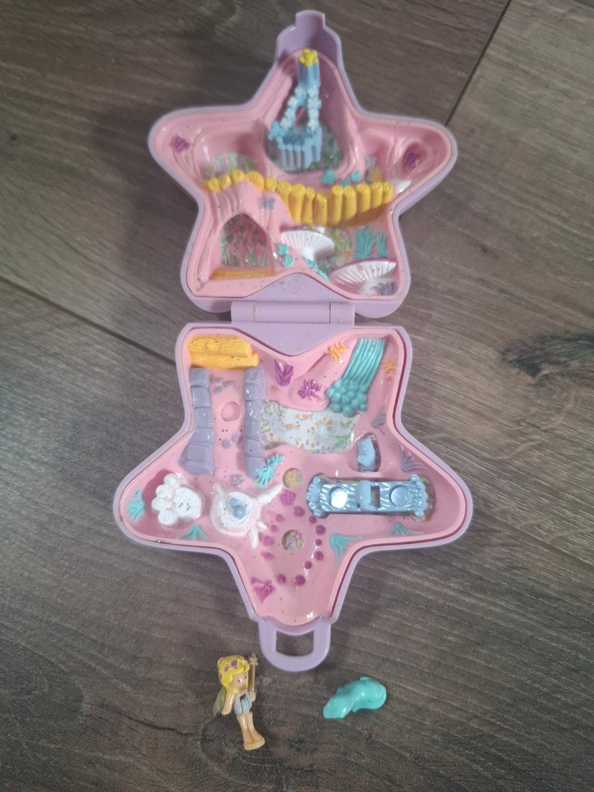 Polly Pocket Fairy Fantasy Ster  Compleet, Ophalen of Verzenden