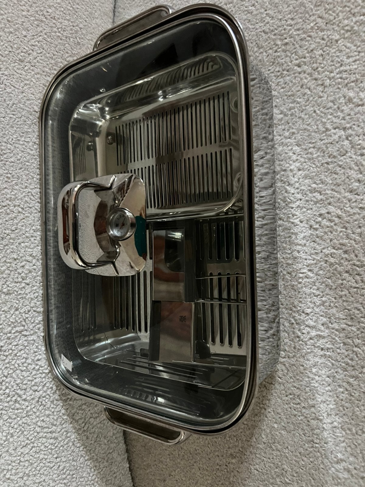 WMF stoompan, Huis en Inrichting, Keuken | Potten en Pannen, Braadpan, Ophalen of Verzenden, Zo goed als nieuw, Afneembaar handvat