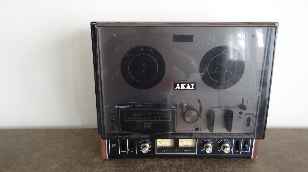 Akai GX-4400D bandrecorder – Topstaat,(Met stofkap & banden), Ophalen, Bandrecorder, Met stofkap