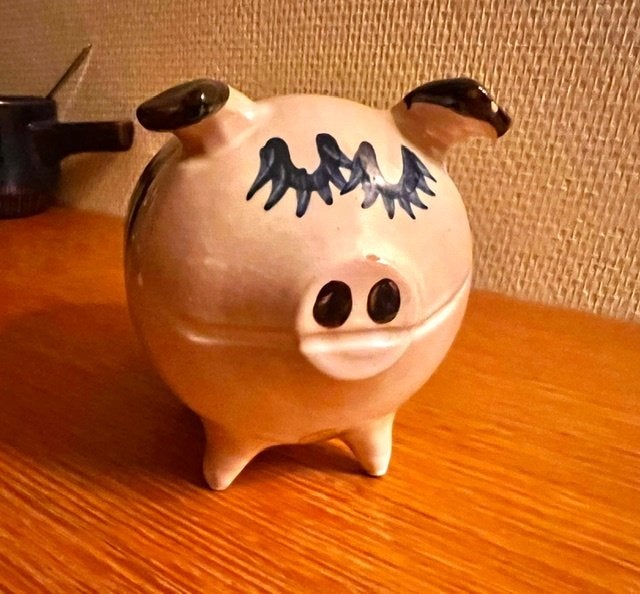 Spaarvarken uit Denemarken., Antiek en Kunst, Ophalen of Verzenden