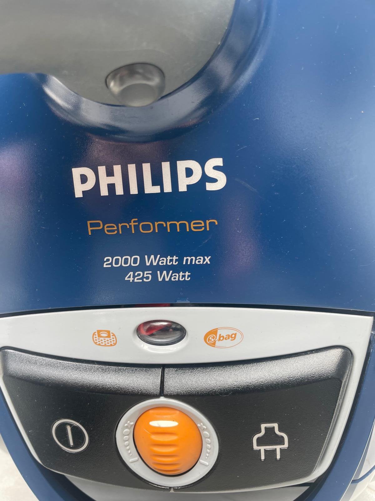 Zeer krachtig bijna nieuw philips stofzuiger 2000W Max425WAT, Ophalen