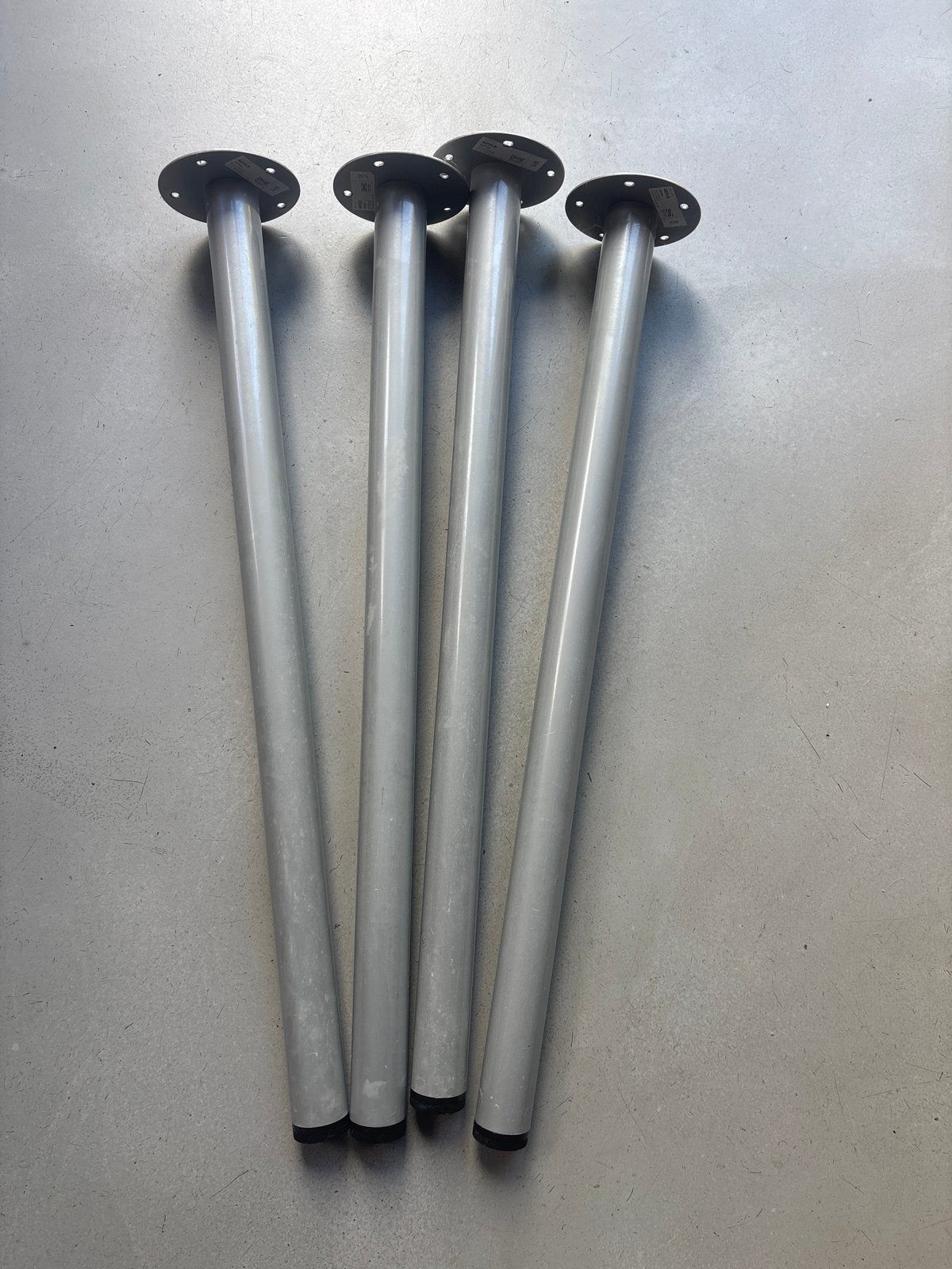 IKEA Adils tafelpoten (4 stuks), Ophalen, Gebruikt, Metaal, Tafelpoot