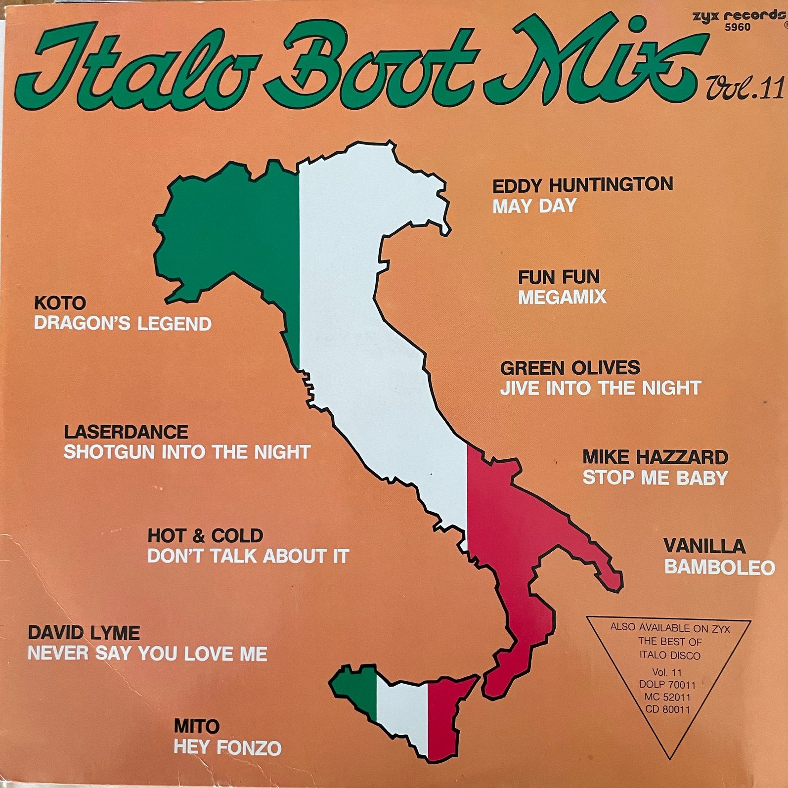 Italo Boot Mix  Vol. 11, Ophalen of Verzenden, Zo goed als nieuw, LP