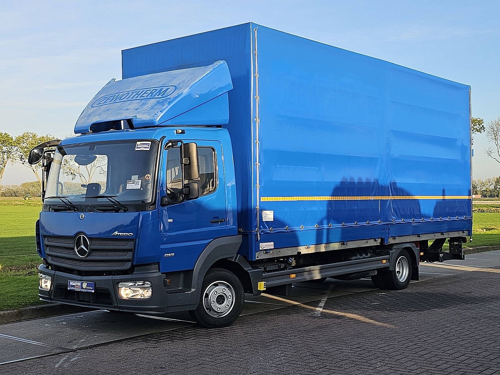 MERCEDES-BENZ ATEGO 818 airco taillift, Auto's, Euro 6, Mercedes-Benz, Bedrijf, 177 pk