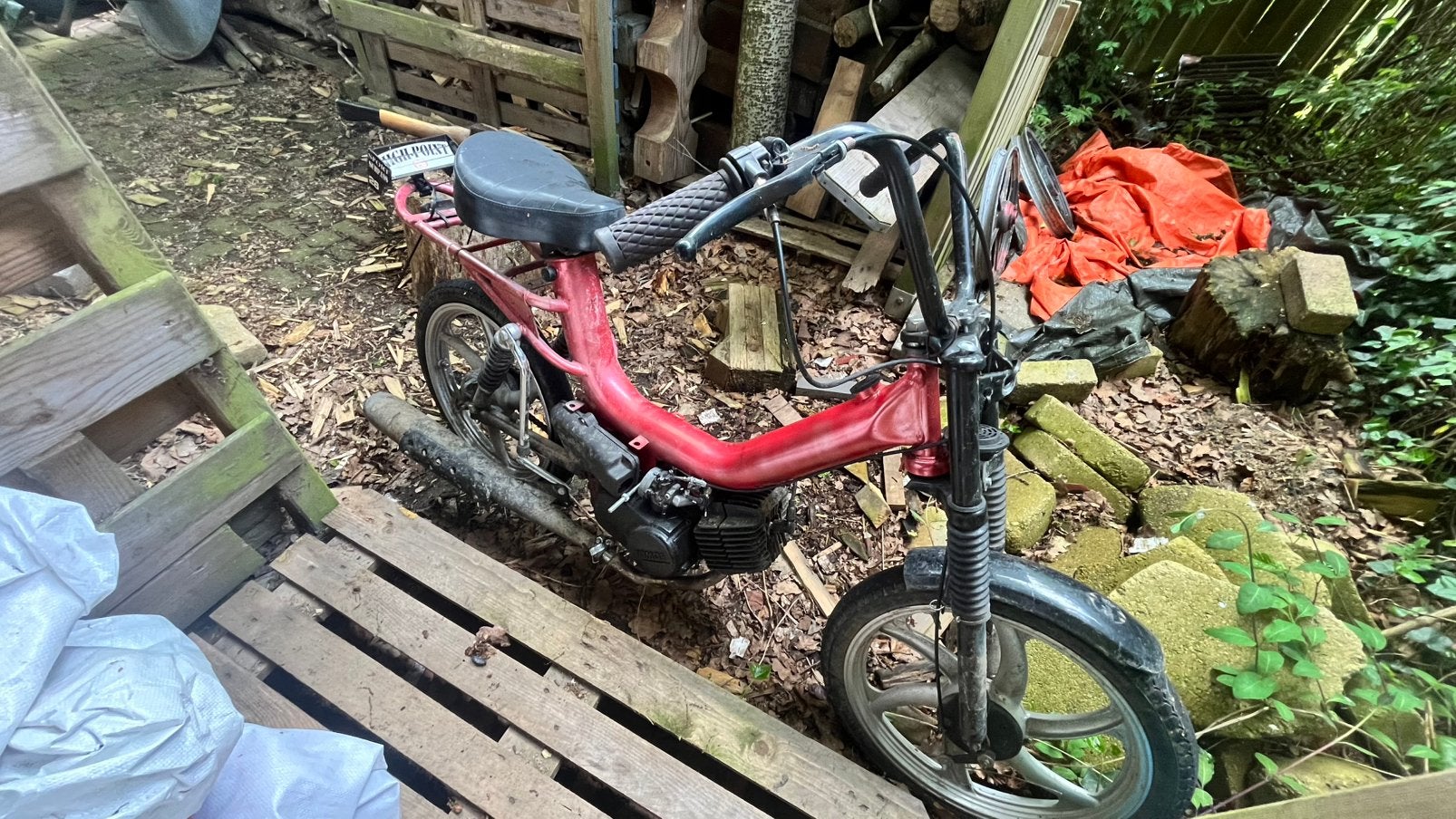 Tomos brommer (opknapper), Fietsen en Brommers, Brommers | Tomos, Ophalen, Zo goed als nieuw, Flexer